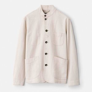 NWT Men’s rag & bone Emerson Cotton/Hemp Jacket, Color: Natural, Size: S